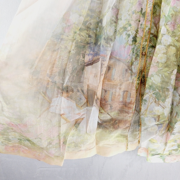 New LATISTE Long Sleeve Blush Flower Print Maxi Dress P2947 - Picture 2 of 13